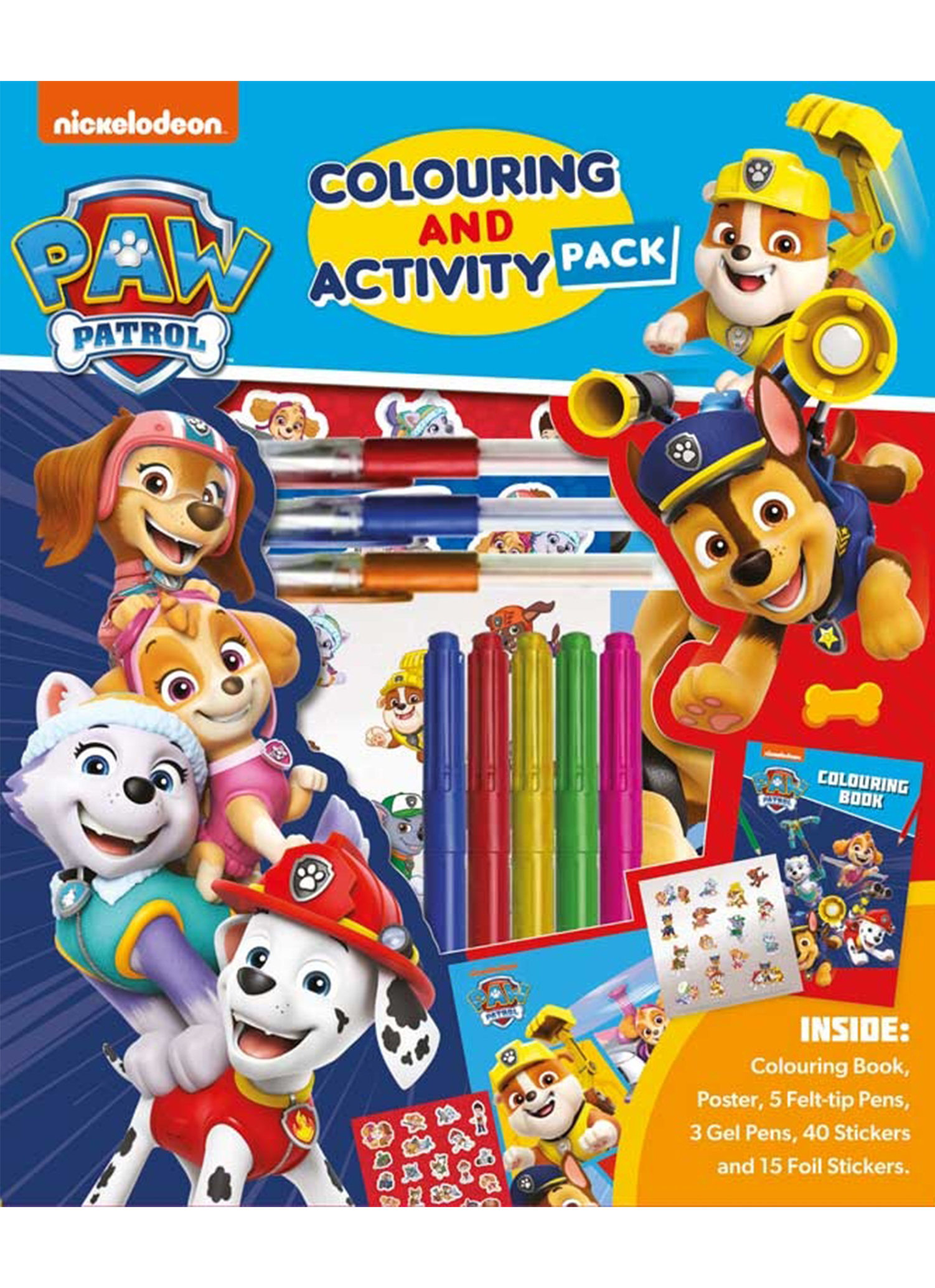 Paw Patrol - Colouring & Activity Kit
