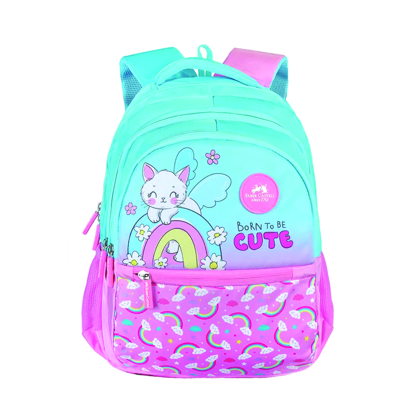 School Bag Fluffy 9yrs Pink Faber Castell 574667