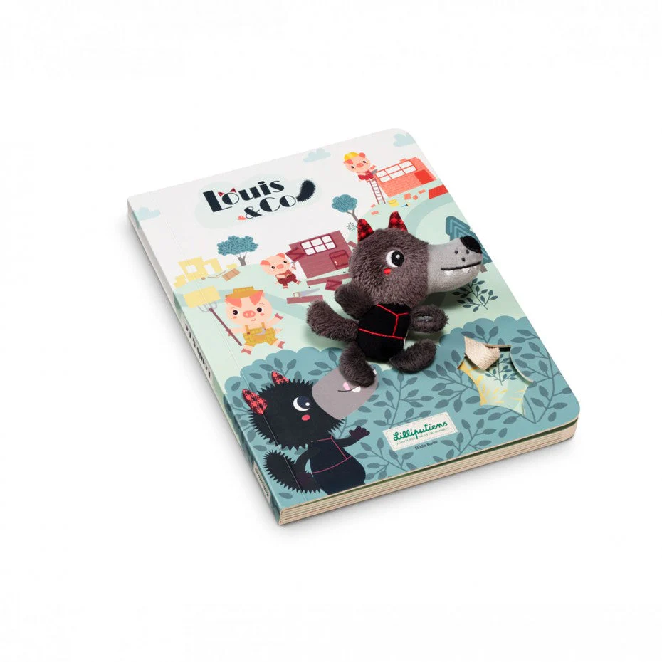 Wolf And The 3 Little Pigs Journey Book JURATOYS 83410