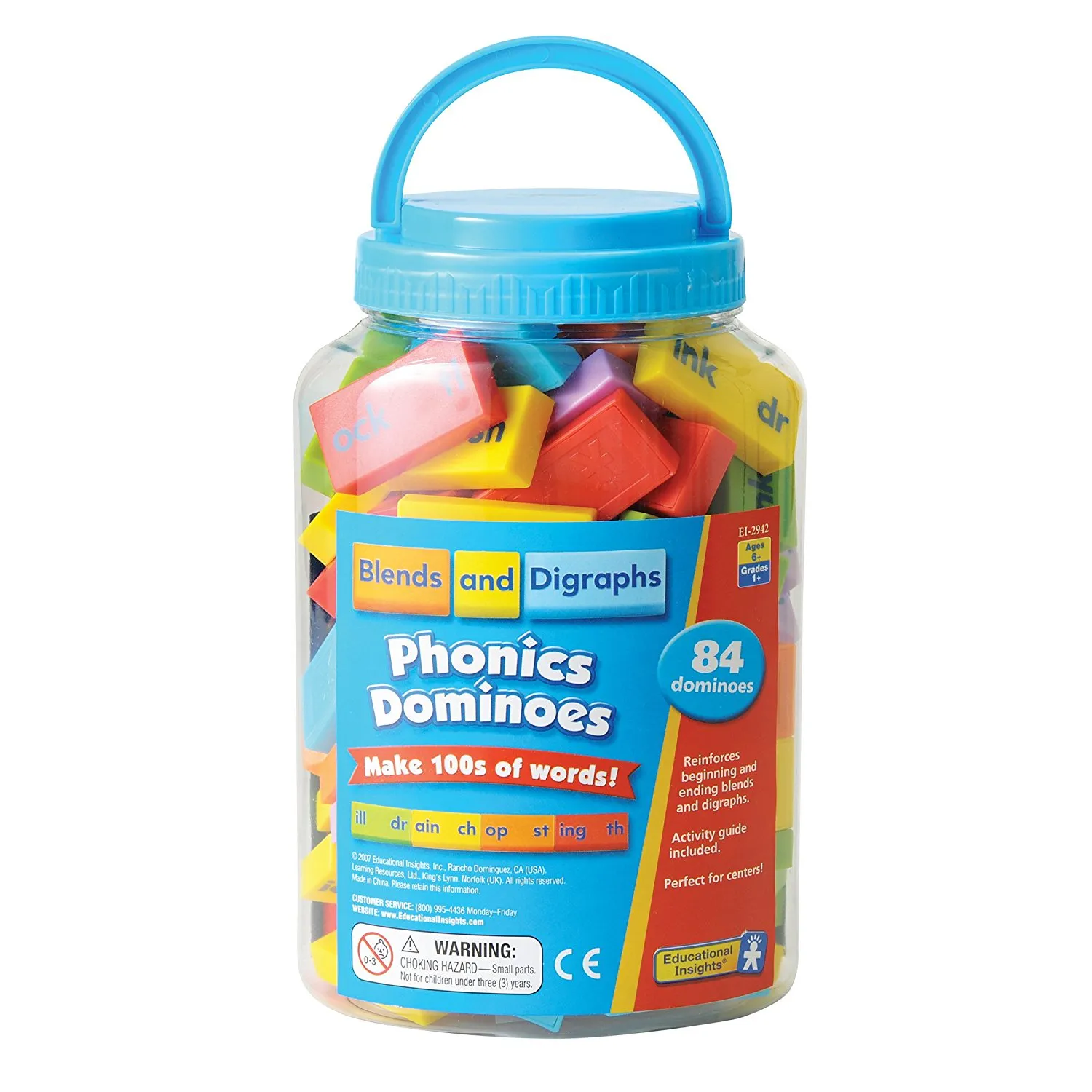 Phonics Dominoes Blend & Digraphs LEARNING RESOURCES 2942