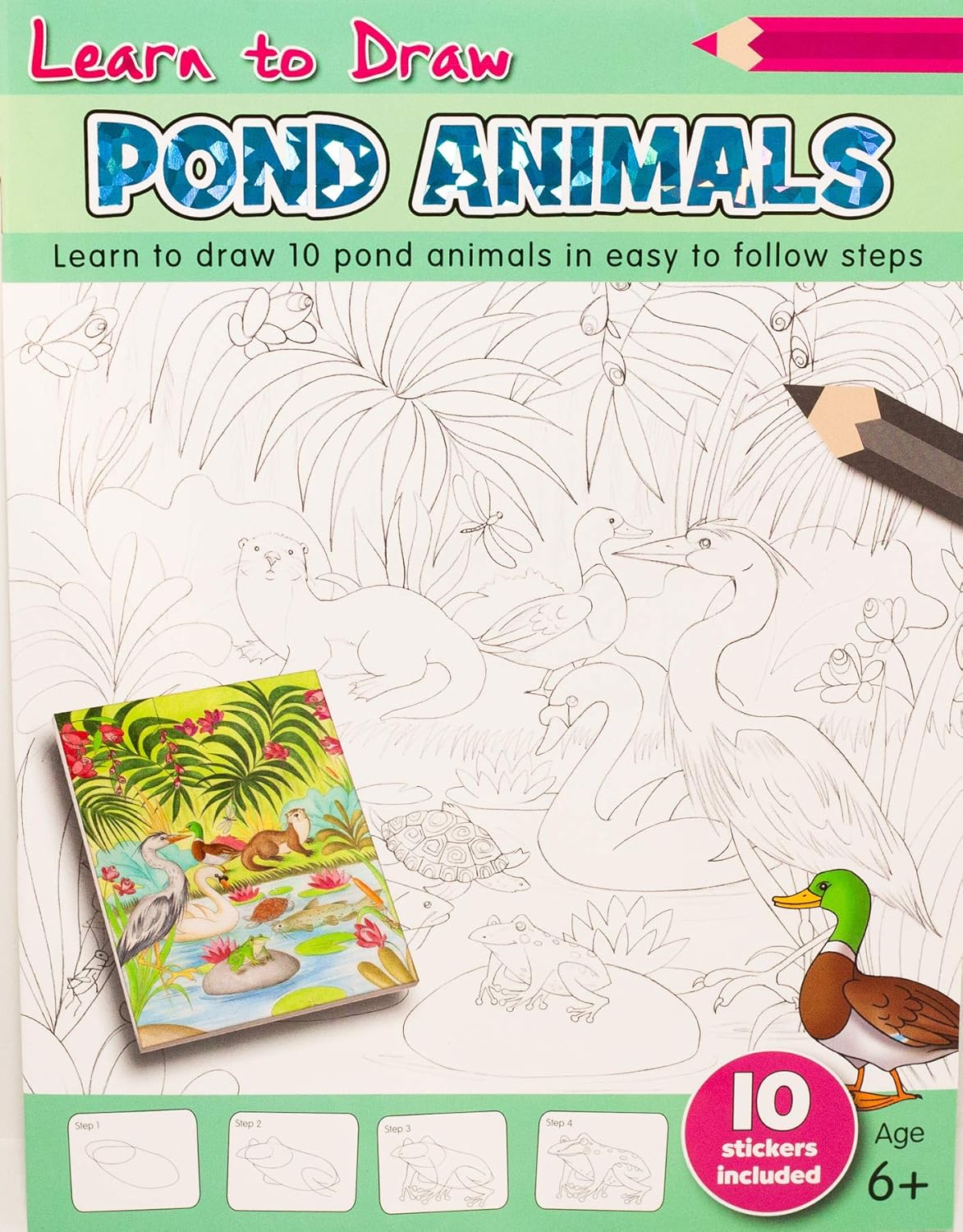 Learn To Draw Pond Animals