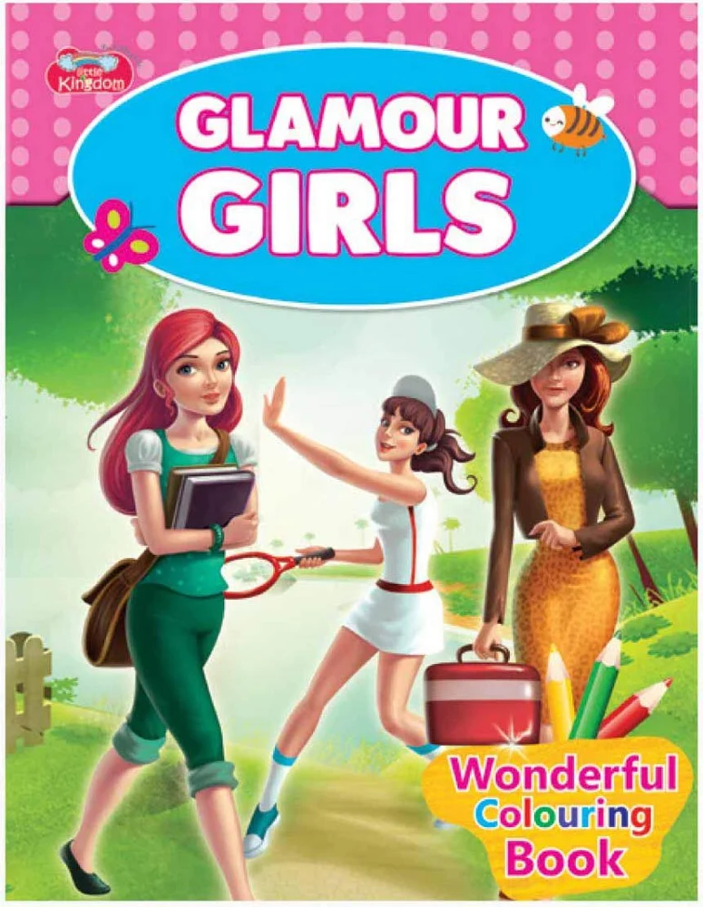 Glamour Girls - Colouring Book