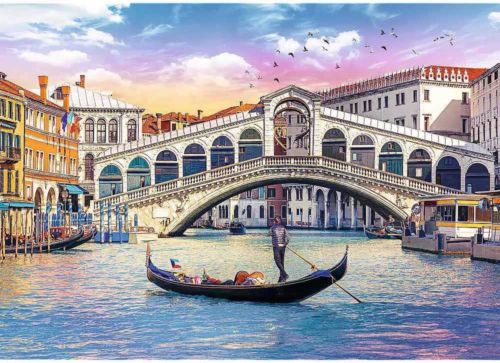 Puzzles 500pcs Rialto Bridge Venice  Trefl 37398