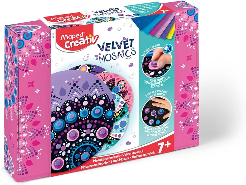 CREATIV - VELVET MOSAICS - PASTEL