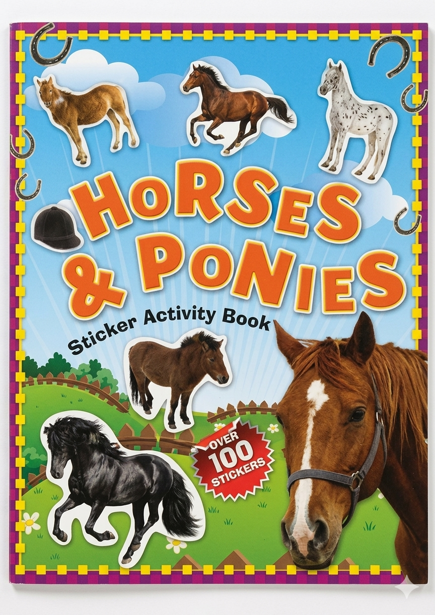 Horses & Ponies - Sticker Activity Book