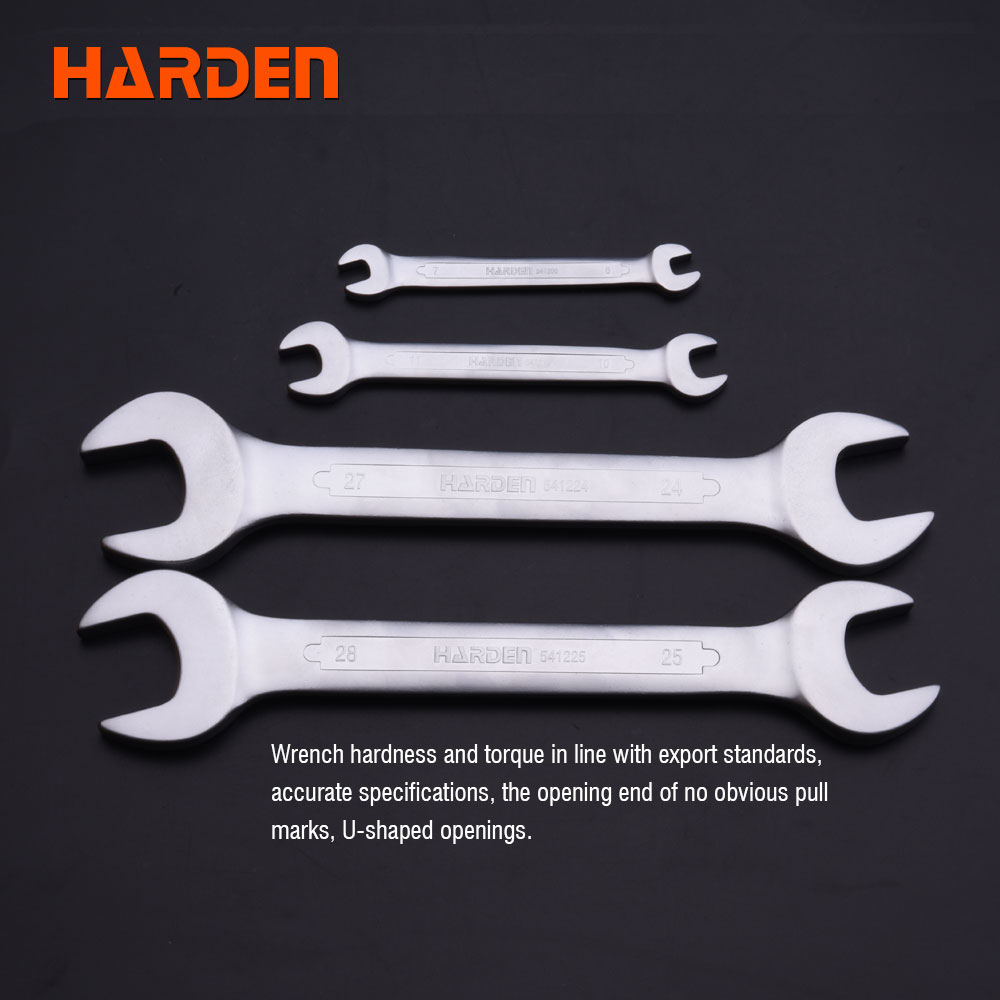 Spanner Double Ring Europe Type 14x15mm HARDEN 541314