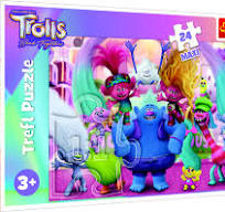 Puzzle 24 Maxi In the world of Trolls Universal Trolls 3 Trefl 14359
