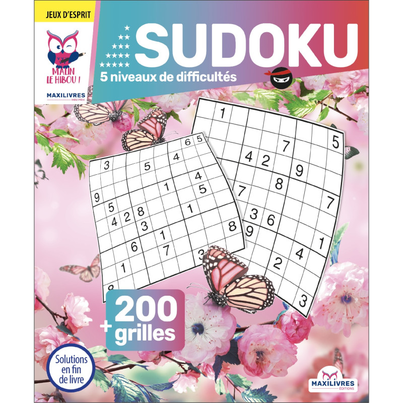 Sudoku - Jeux D'Esprit - Papillon