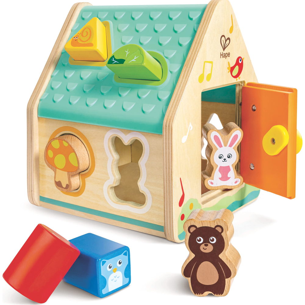 Critter House Shape Sorter HAPE 0515