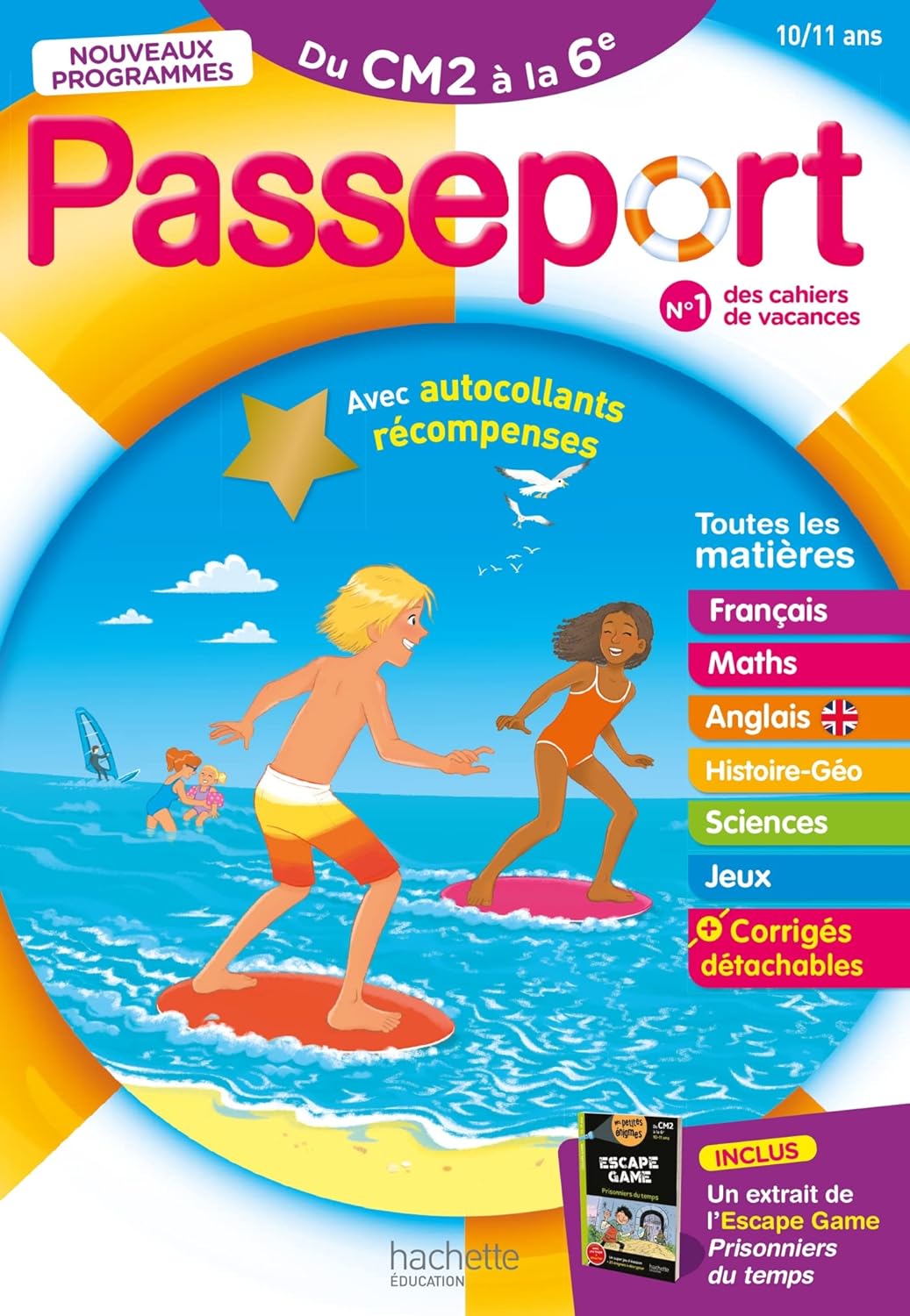 Cahier De Vacances Passeport 2025 - CM2-6e