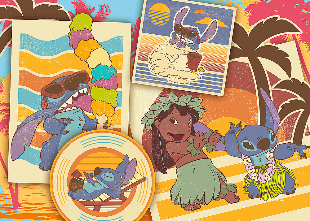 Puzzles 200pcs The Musical World Of Lilo&Stitch / Disney Lilo&Stitch Trefl 13304