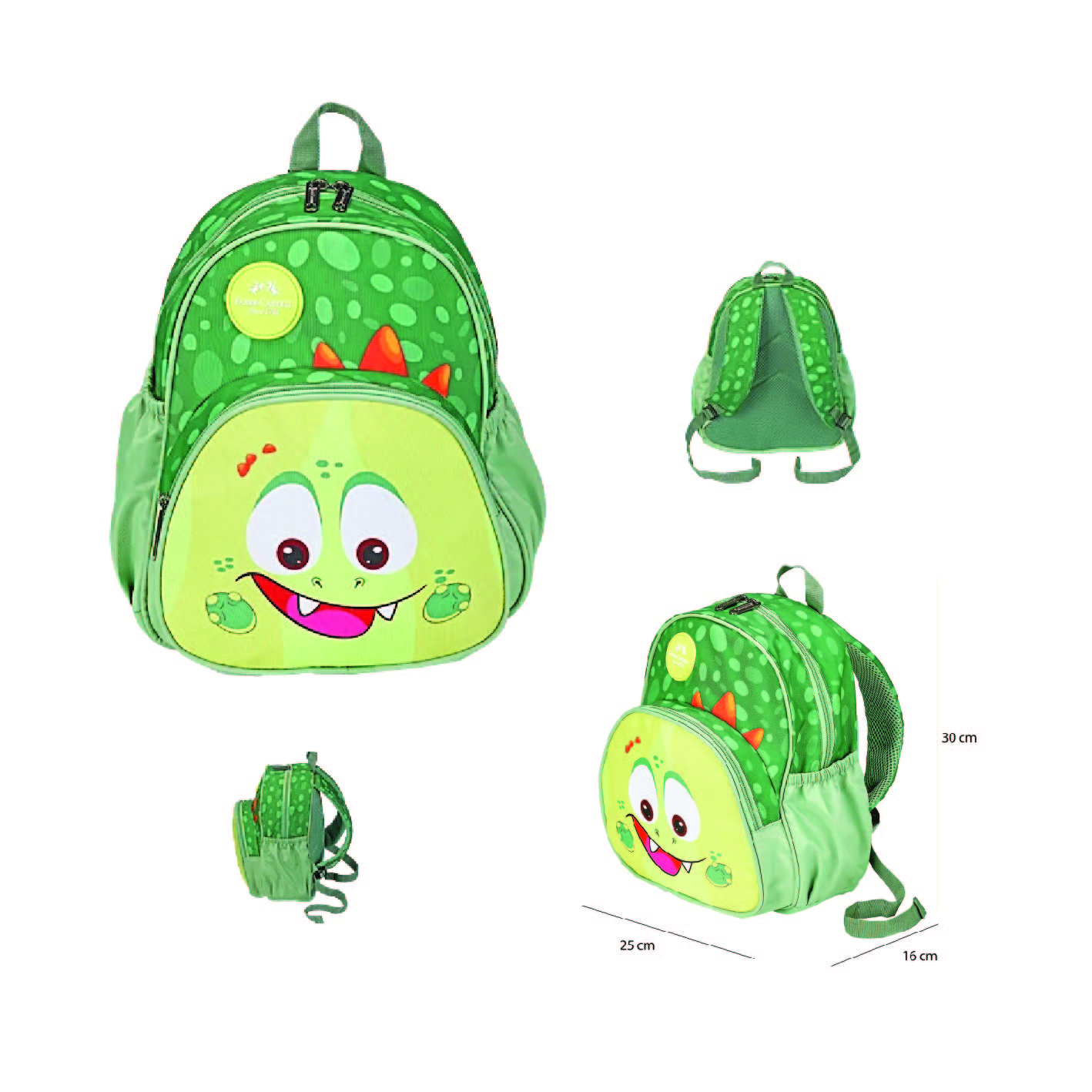 School Bag Spikey Light Green Faber Castell 574625