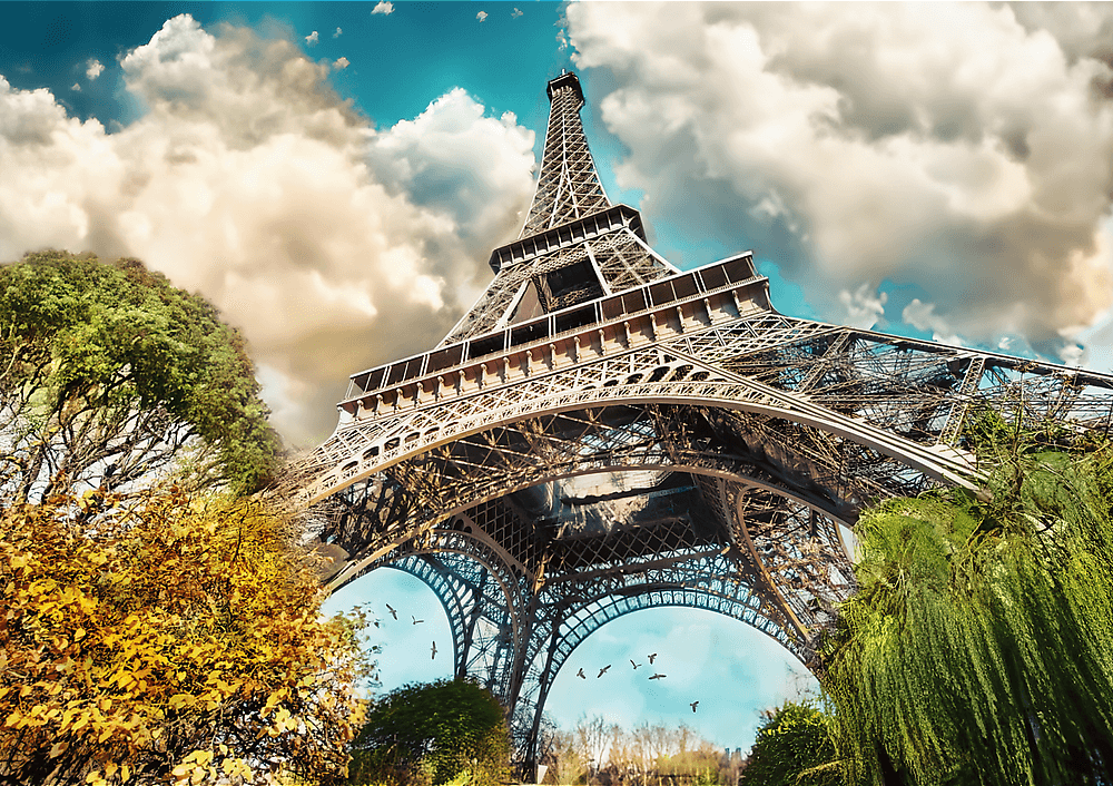 Puzzles 1000pcs Premium Plus Photo Odyssey Eiffel Tower In Paris France Trefl 10815