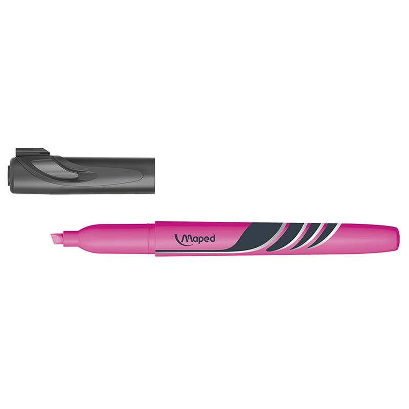 Maped Stylo Fluo Peps Rose Bte 734036