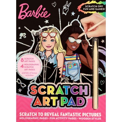 Scratch Art Pad - Barbie
