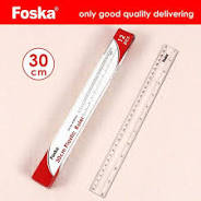 Plastic Ruler 30cm AS0630 FOSKA