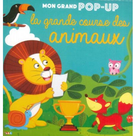 La Grande Course Des Animaux - Mon Grand Pop-Up