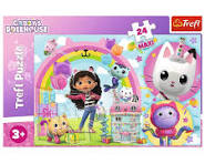 Puzzle 24 Maxi Happy Gabby Universal Gabby's Dollhouse Trefl 14353