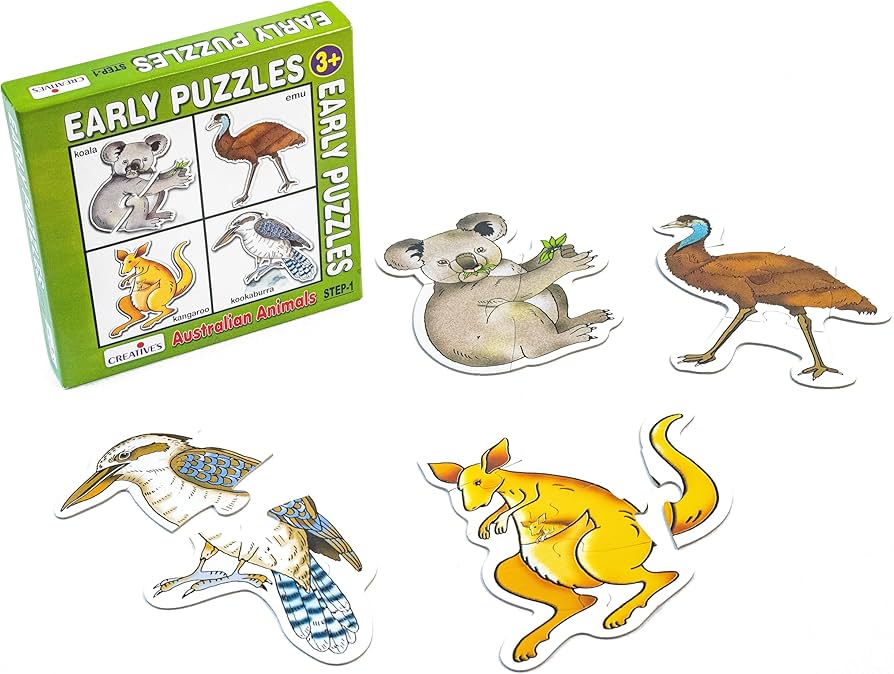 CREATIVE - EARLY PUZZLES - AUSTRALIAN ANIMALS
