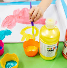 Poster Paint 500ml Metallic Yellow Mont Marte