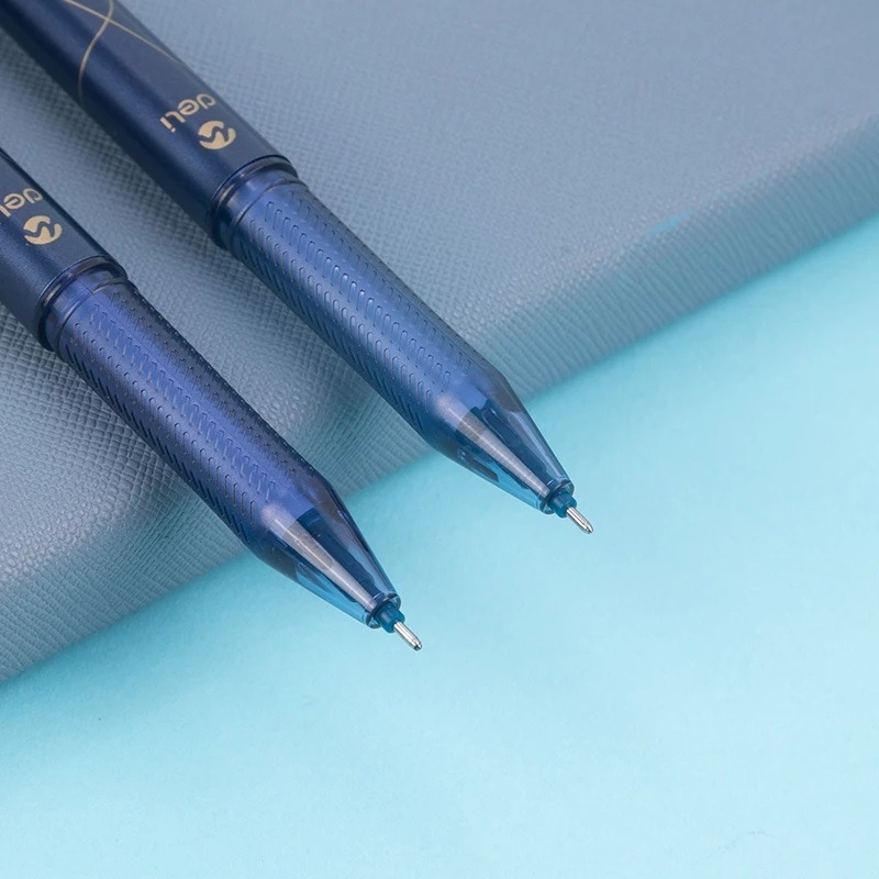 Gel Pen Erasable Deli 0.5mm Blue SA108