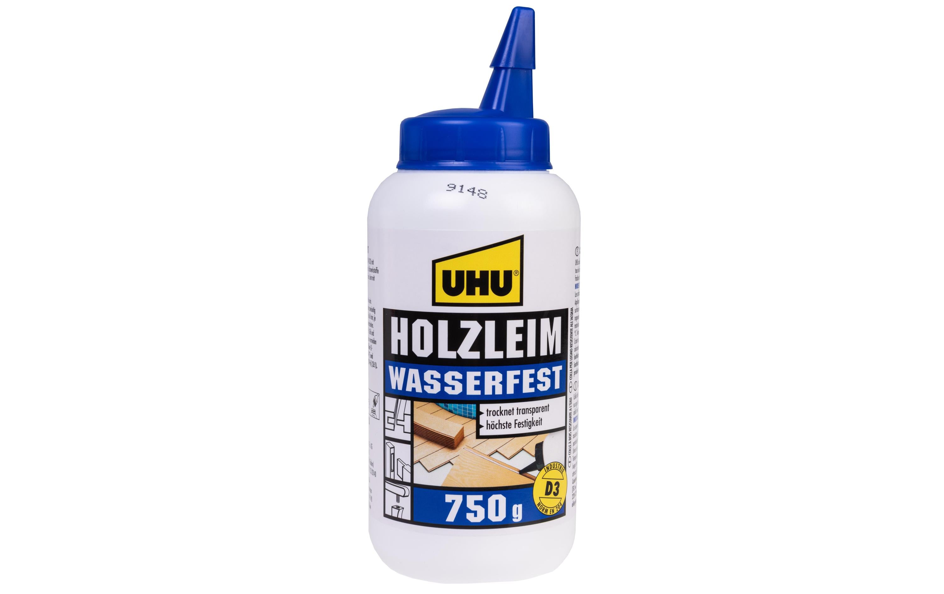 UHU Wood Glue Water Resistant  750 Grm