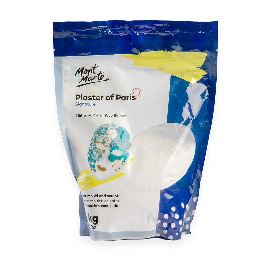 Plaster Of Paris 1kg Mont Marte
