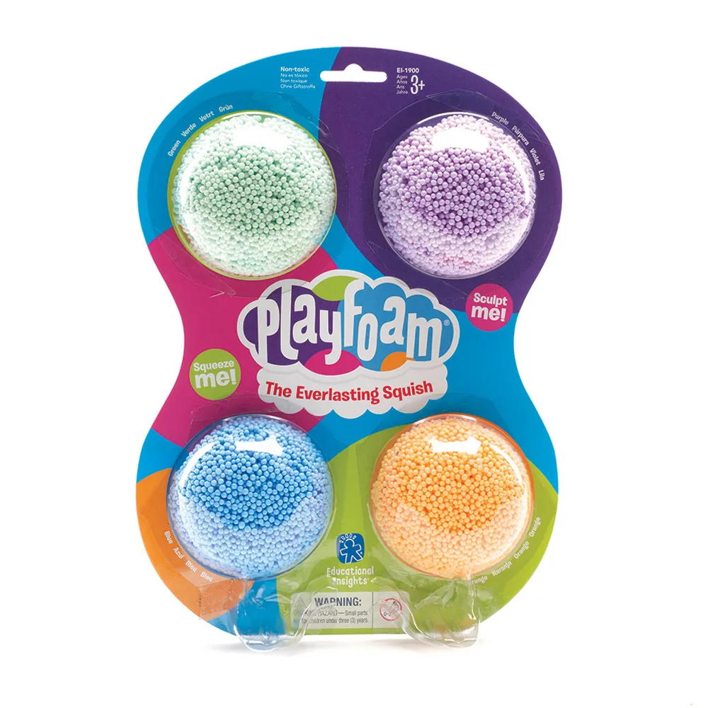 Playfoam Pack Of 4 Crackle LEARNING RESOURCES 2050