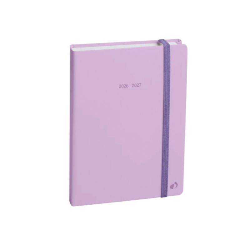 Agenda Pastel 12x17 1JP 320pgs 26 - 27 Assorted Ref 73278