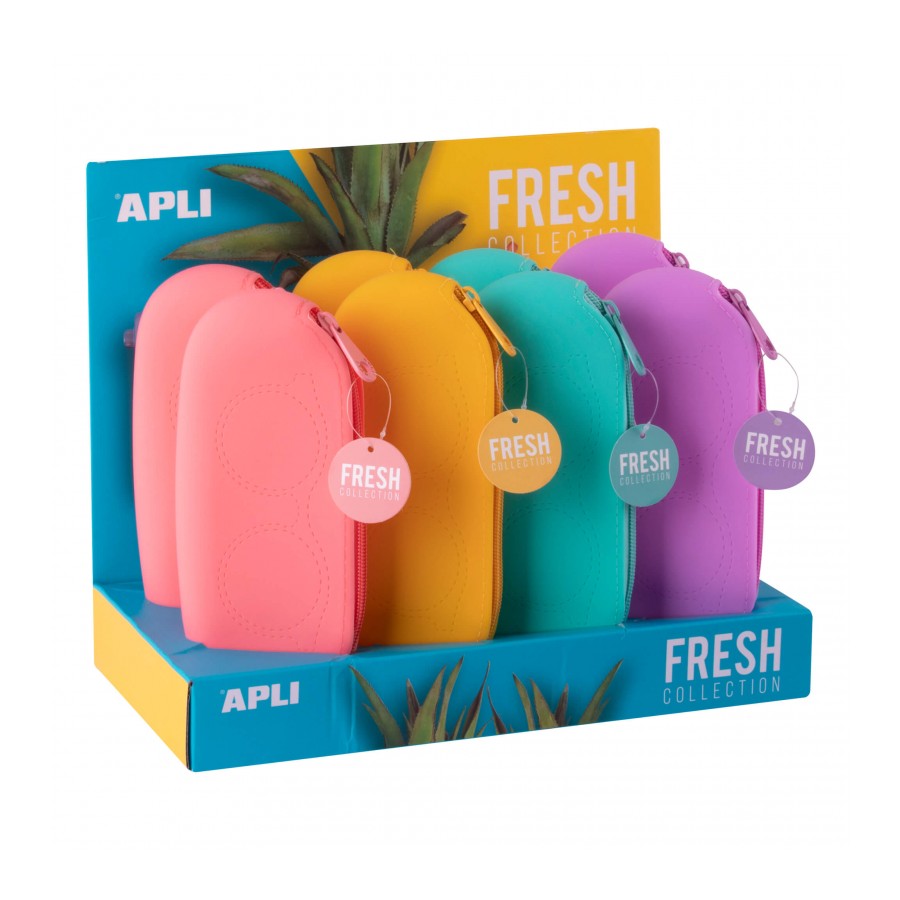 Pencil Case Soft Fresh Collection Ovale Apli Ref 19149