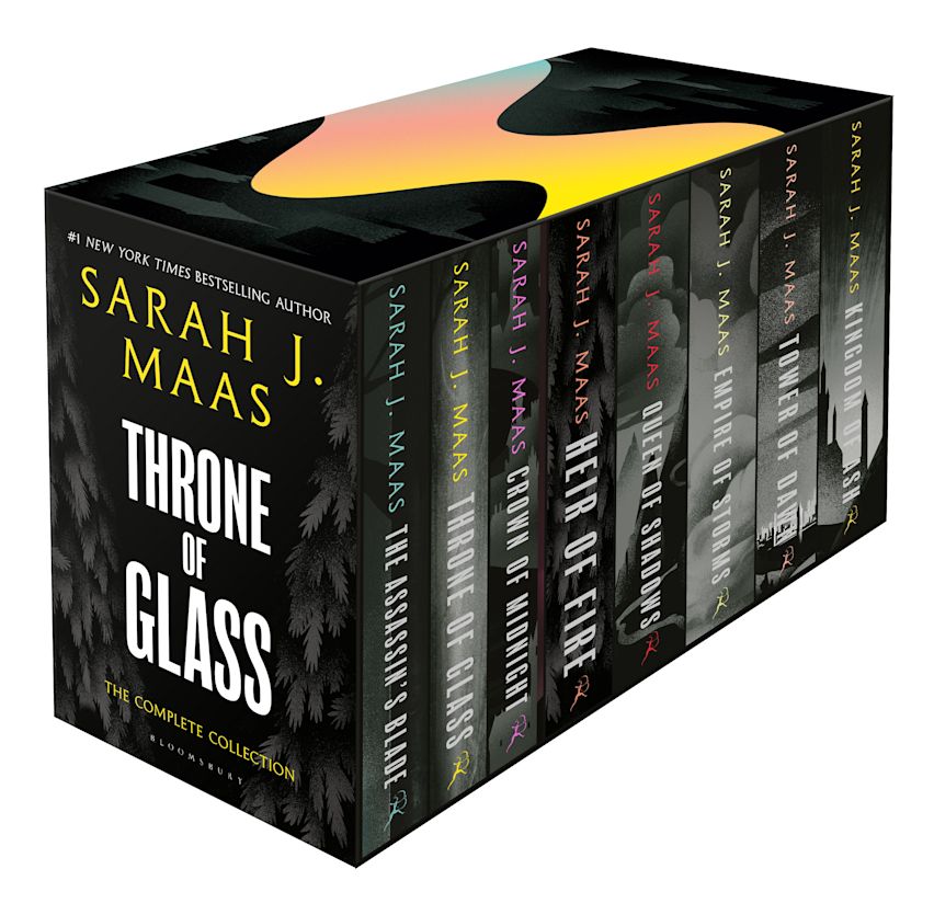 Throne Of Glass Box Set (8 Books) - Sarah J. Maas