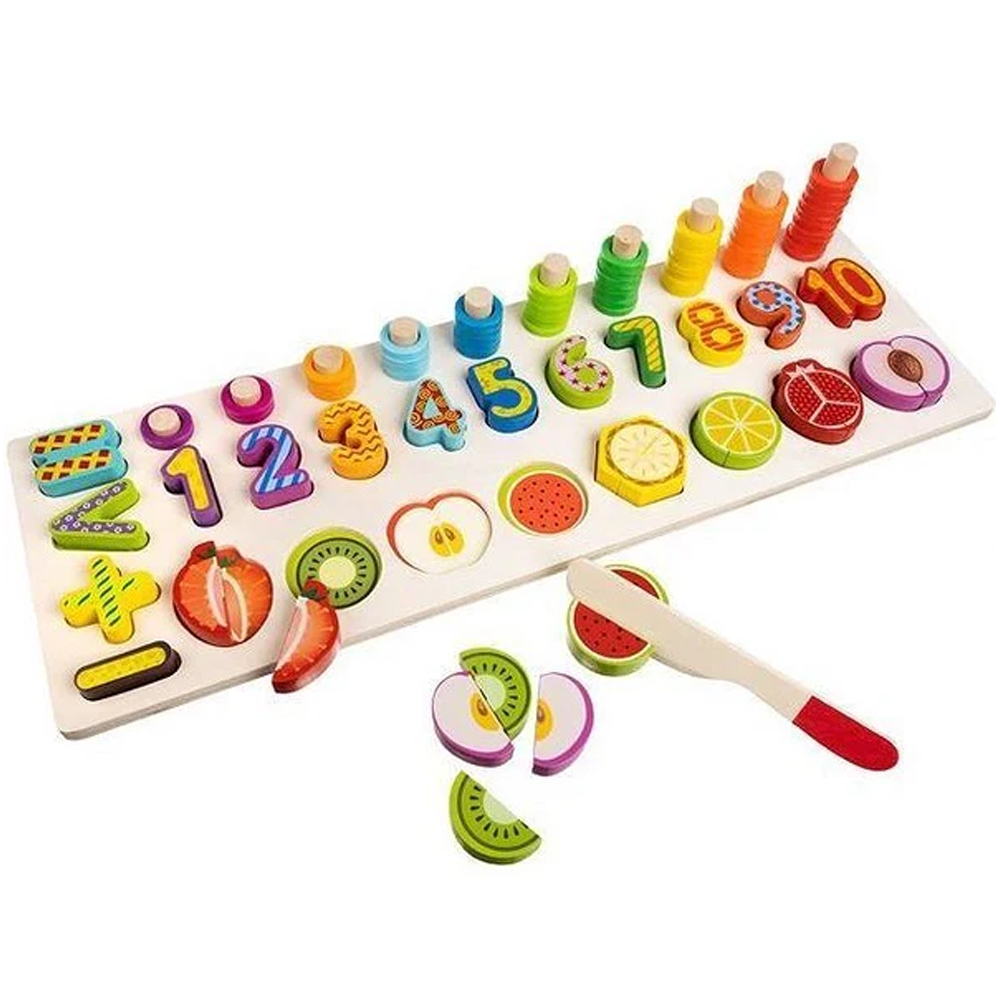 Wooden Toy Fruit Matching 3870