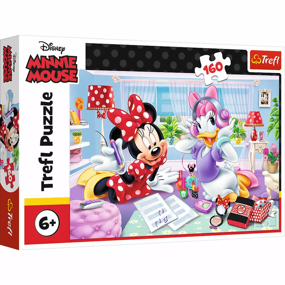 Puzzles 160pcs Day with best friend / Disney Minnie Trefl 15373