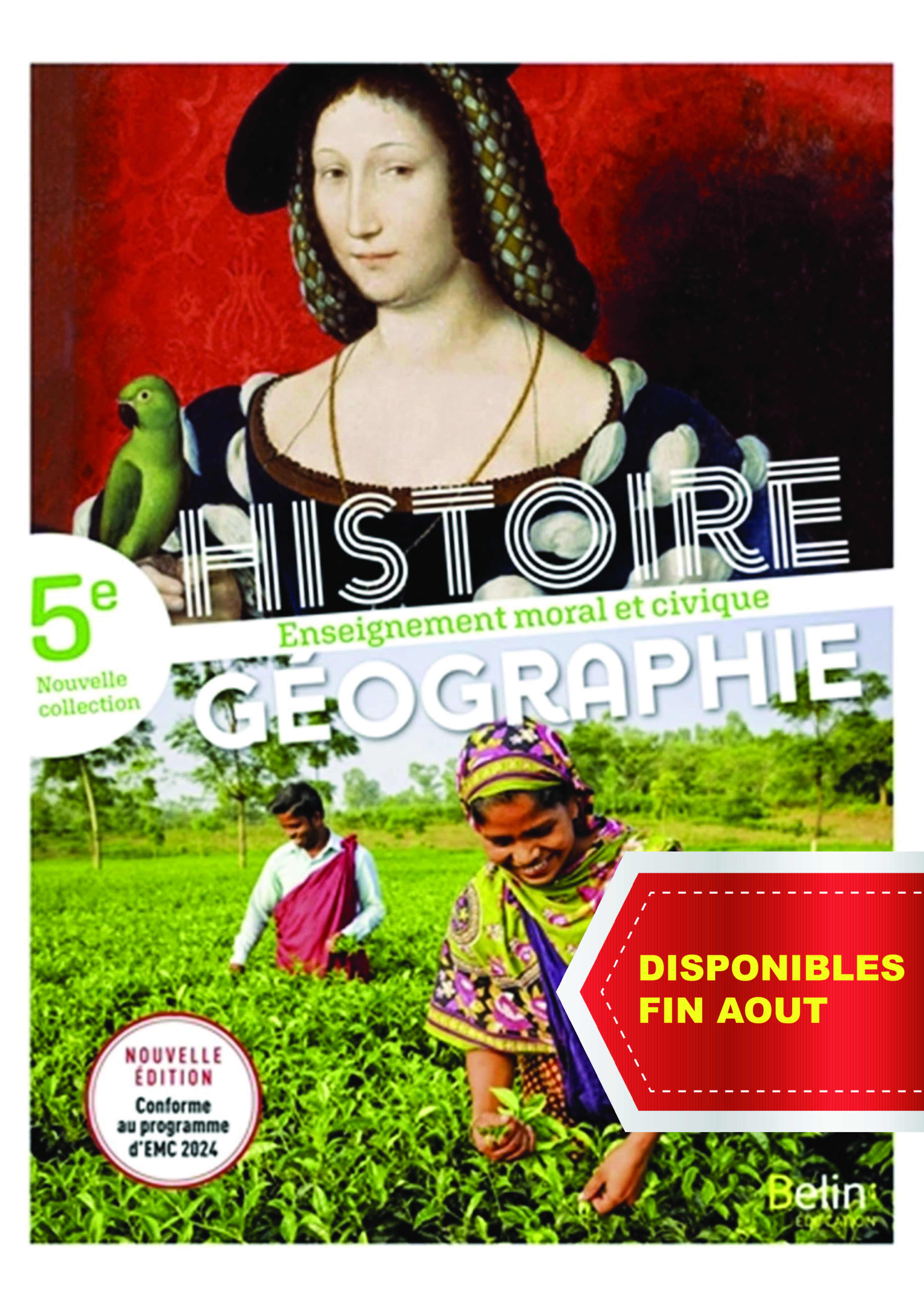 ***Manuel Histoire-Geographie-EMC 2022 - 5eme ***