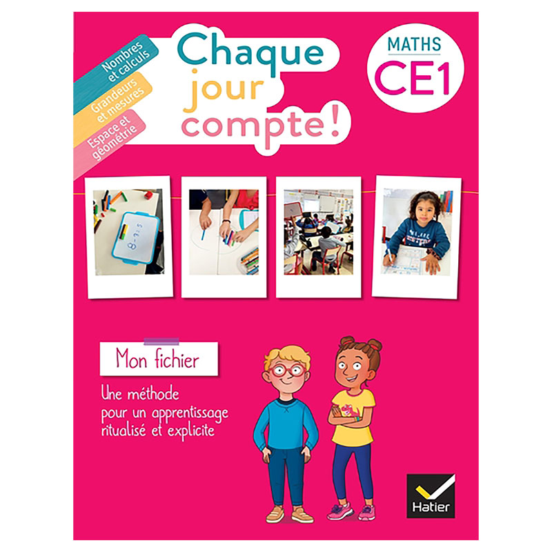 Chaque Jour Compte - Maths CE1 Fichier De L’élève