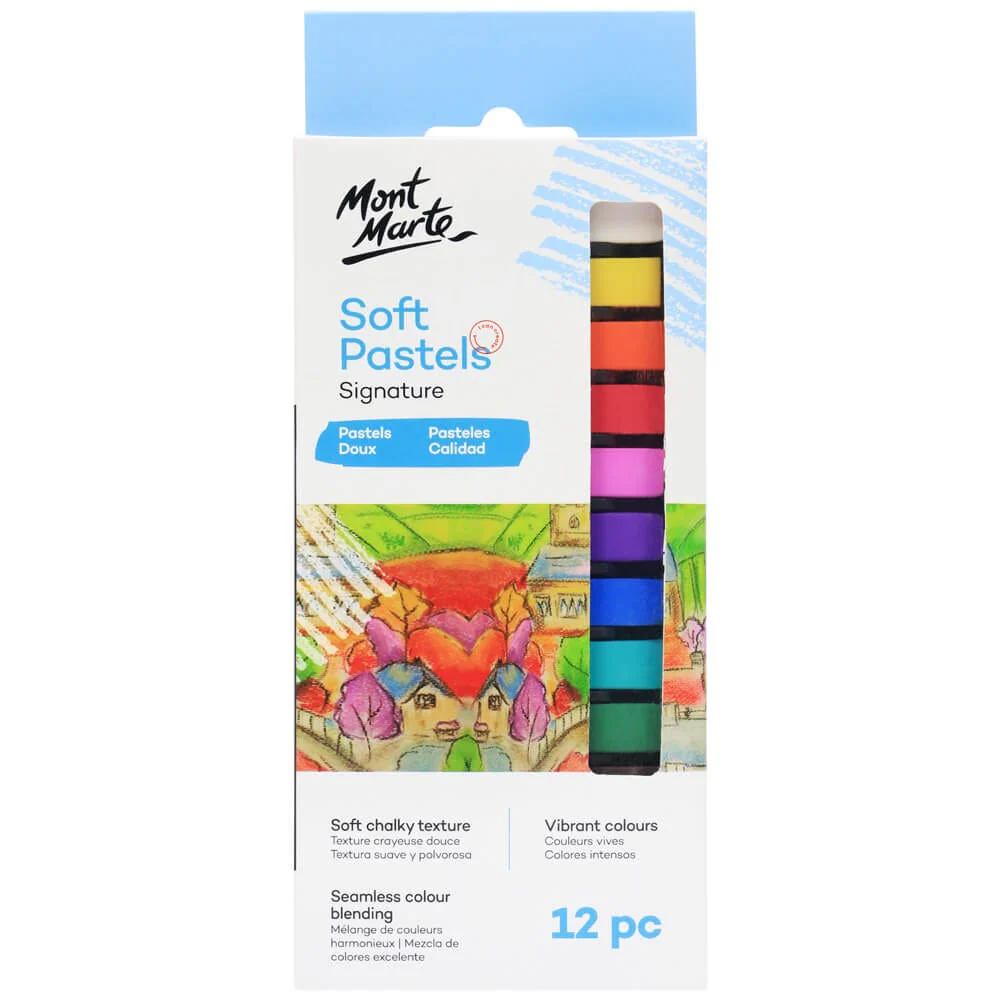 Soft Pastels Set Of 12 Mont Marte