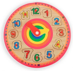 Wooden Puzzle Clock FQ003