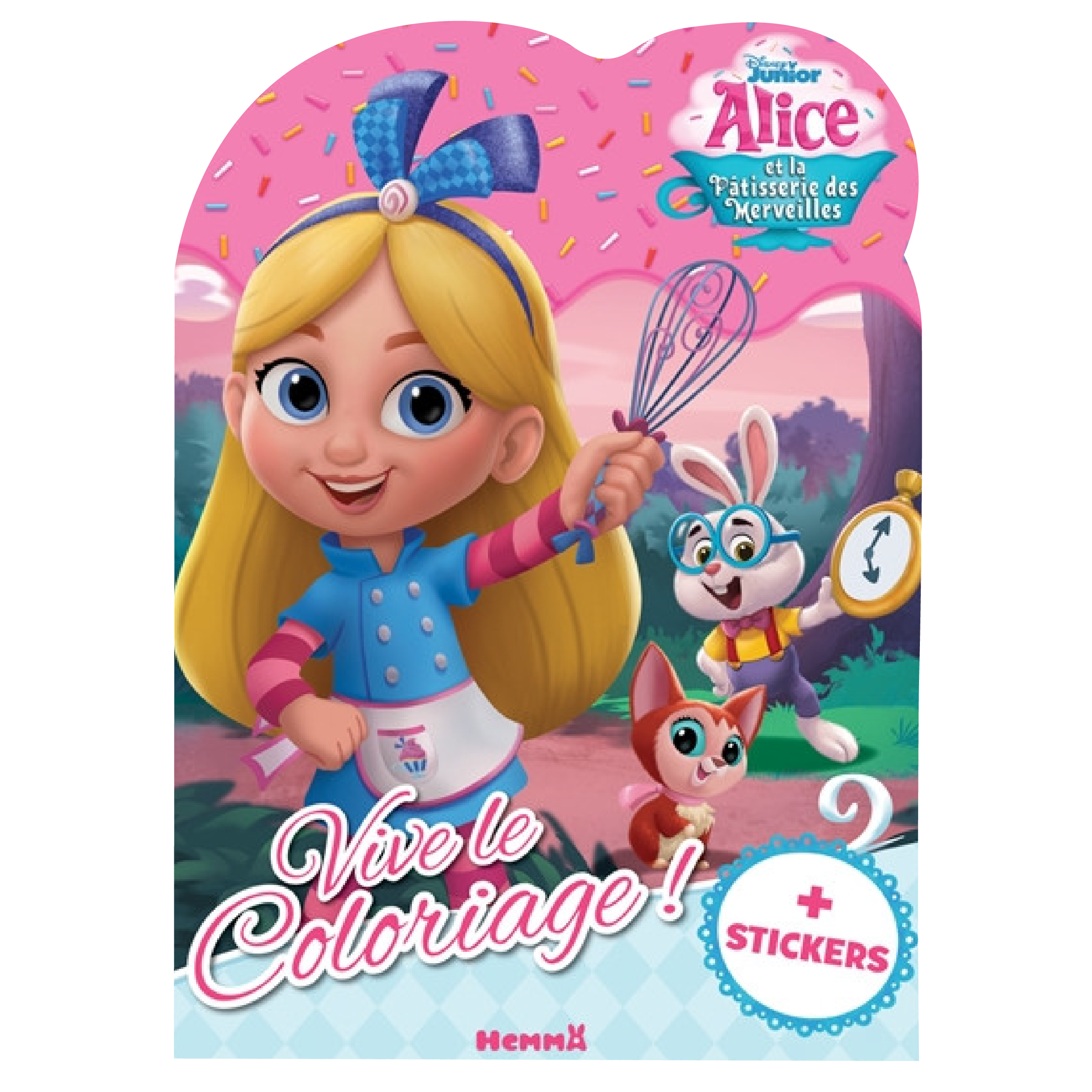 Alice Et La Pâtisserie Des Merveilles - Vive Le Coloriage! + Stickers