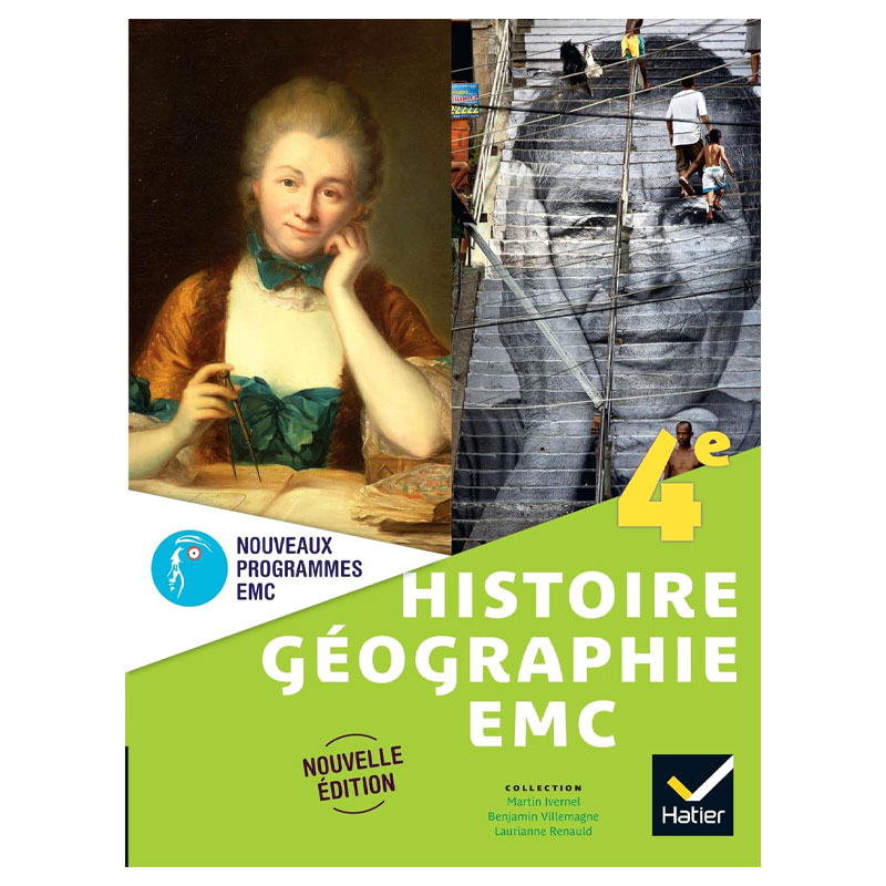 Histoire-Geographie-EMC 4E - Ed. 2025 - Livre Eleve