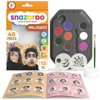 Hang Pack Palette Halloween CharactersSnazaroo 184