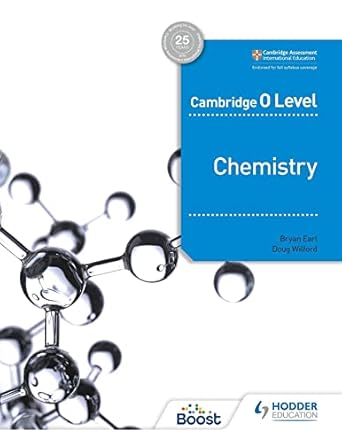 HODDER - O LEVEL CHEMISTRY - EARL / WILFORD