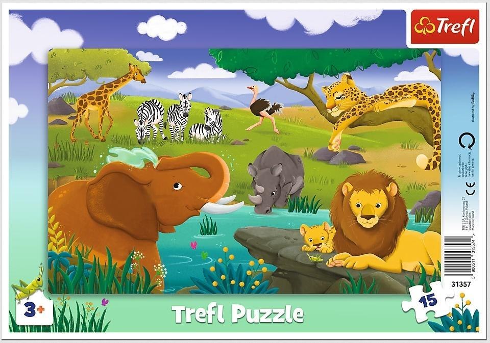 Puzzles  15 Frame  Sawanna 31357