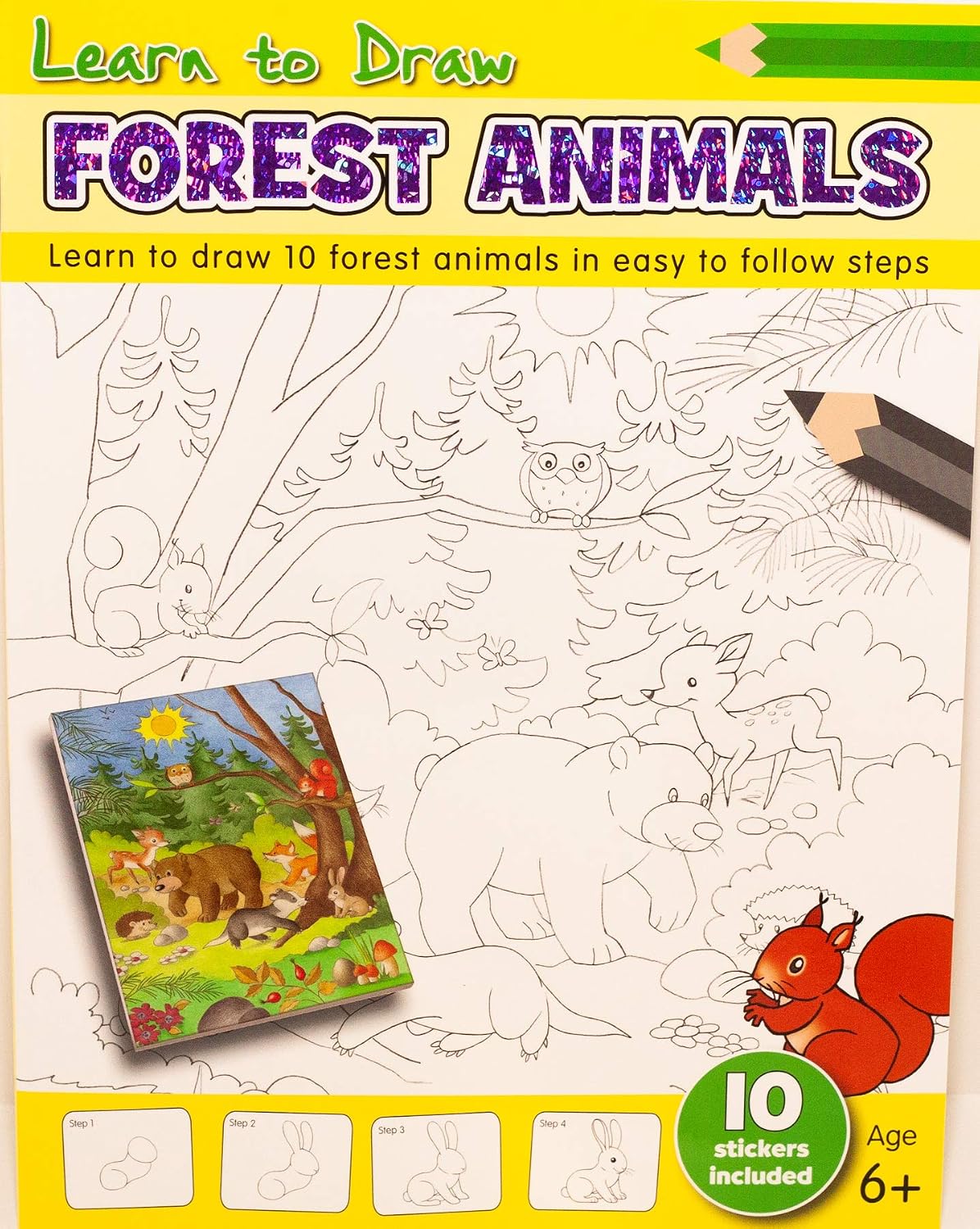 Learn To Draw Forest Animals