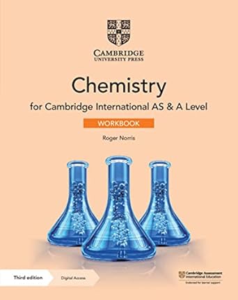 CUP - CHEMISTRY FOR AS & A LEVEL WORKBOOK 3RD EDITION