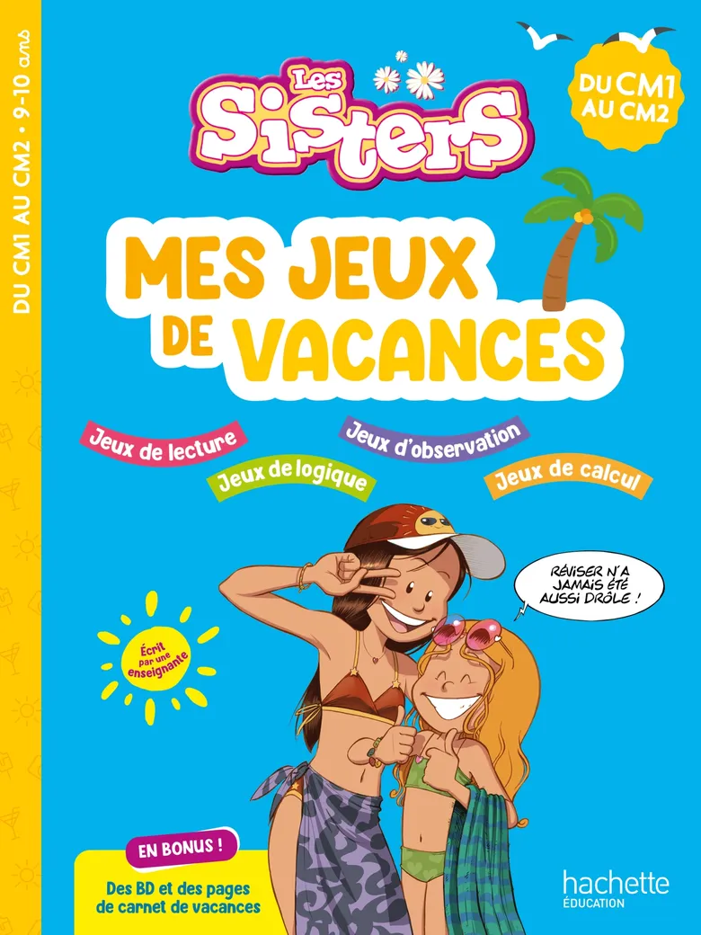 Les Sisters - Mes Jeux De Vacances 2025 - CM1-CM2