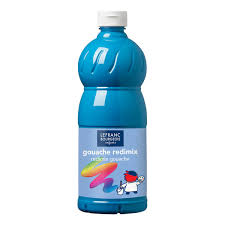 LB EDUCATION GOUACHE REDIMIX 1L BTL TURQUOISE BLUE