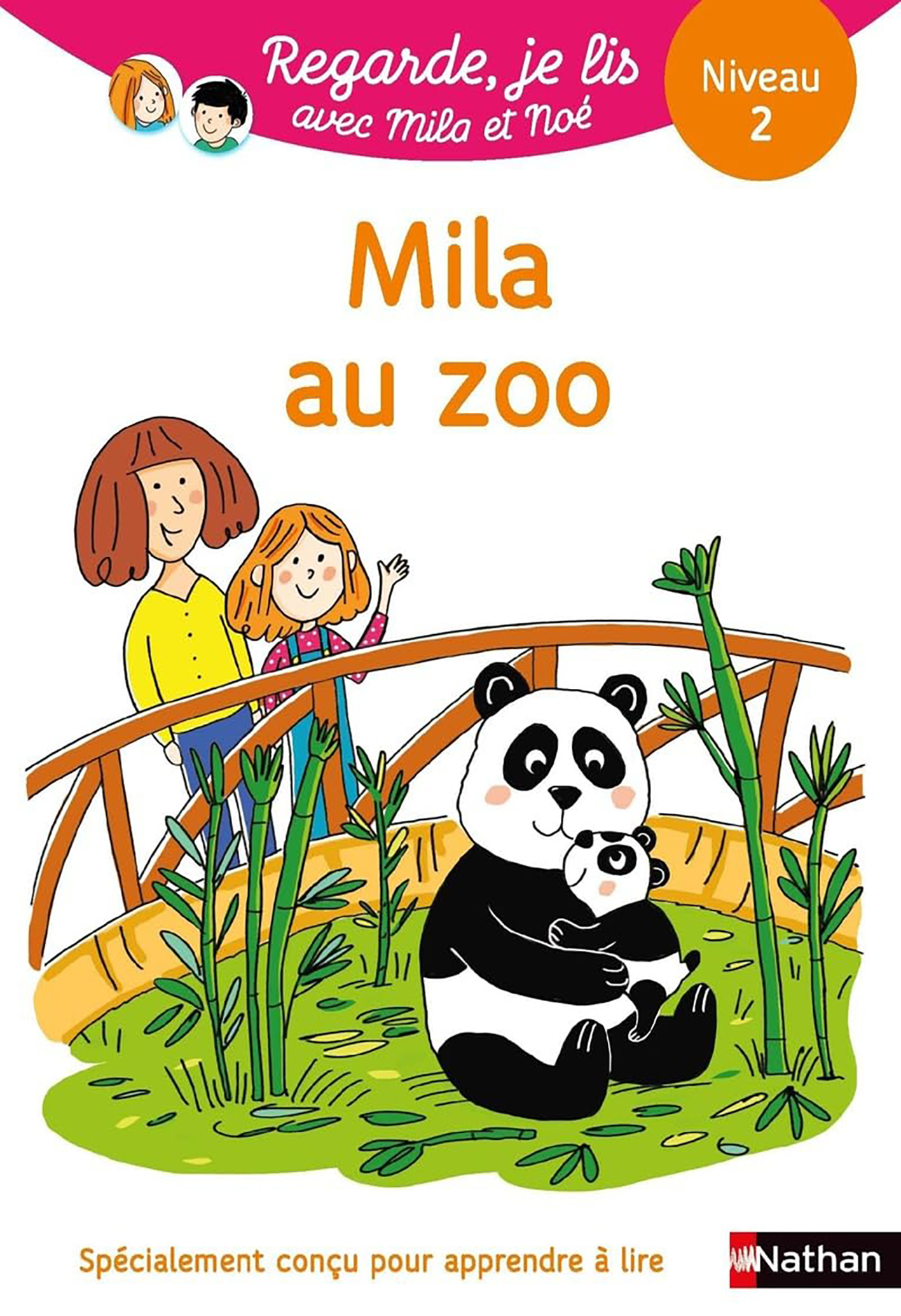Mila Au Zoo - Niv 2 - Regarde Je Lis Avec Milla Et Noé
