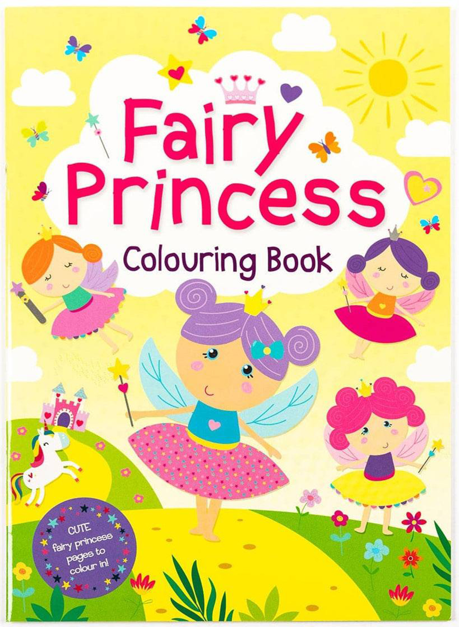 Fairy Princess Colouring Book