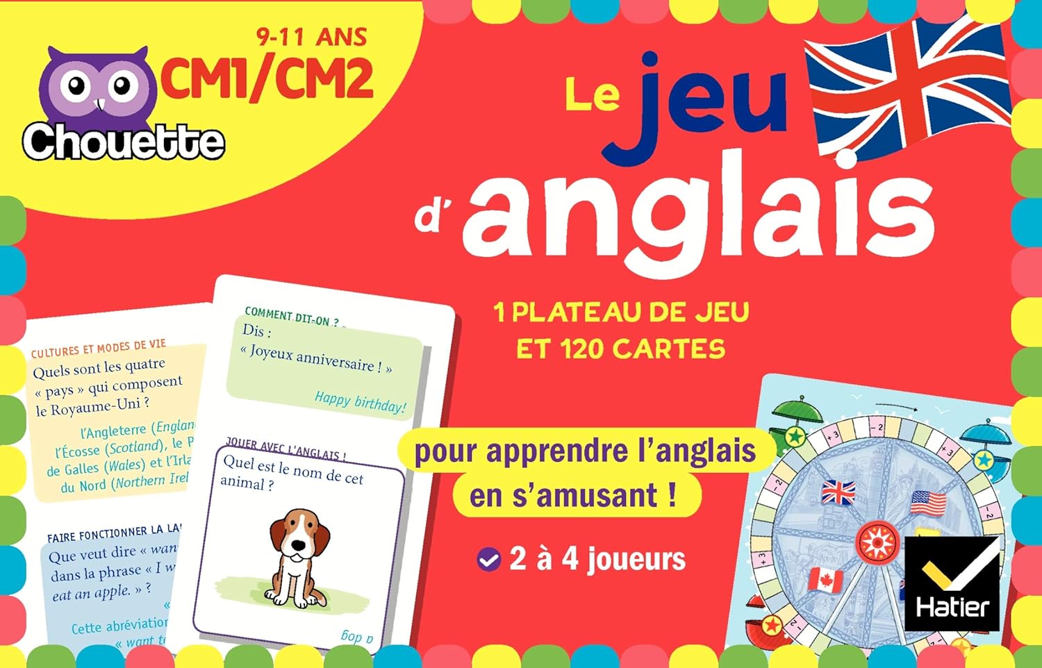 Le Jeu D'Anglais - Chouette - CM1/CM2