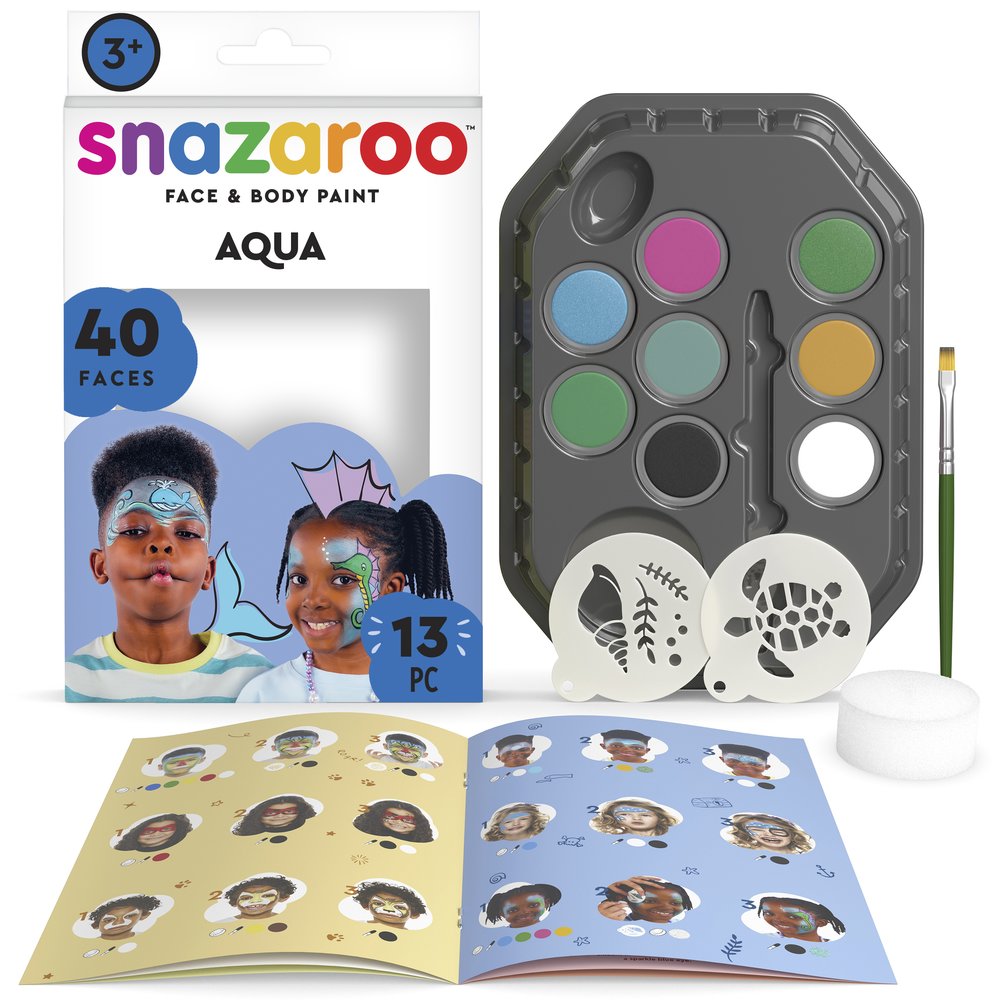 Hang Pack Palette Aqua Snazaroo 191